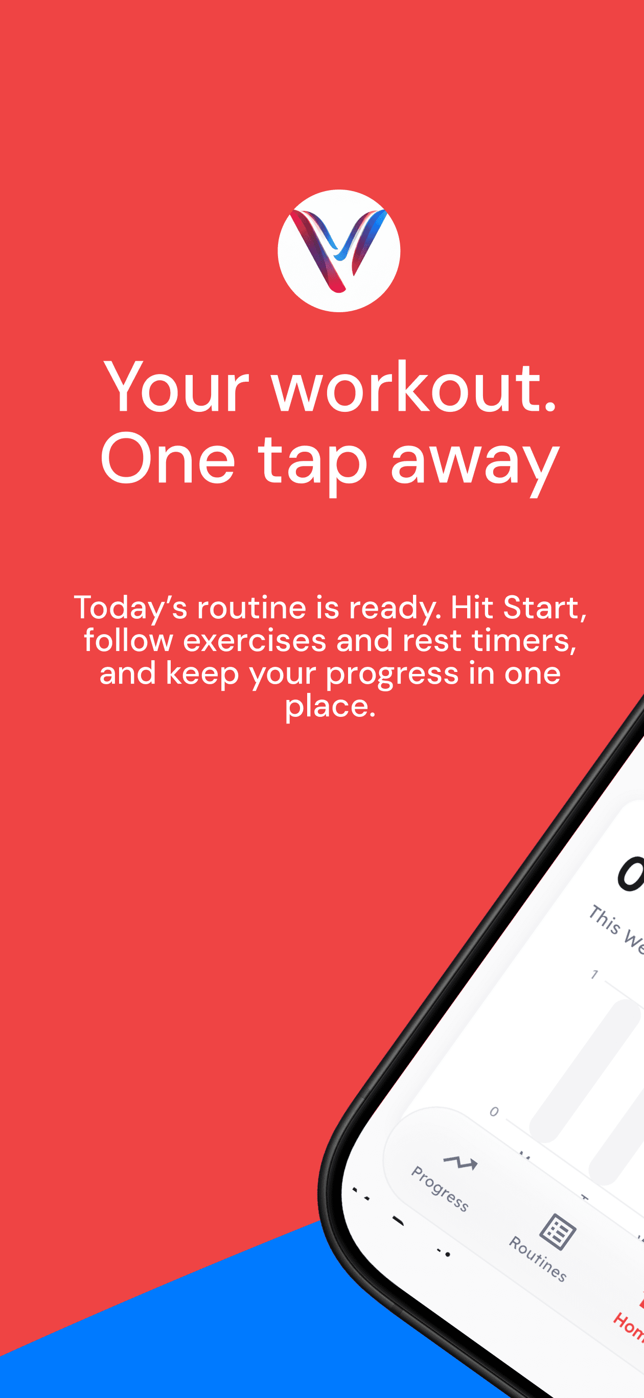 Vyro — Today's workout ready