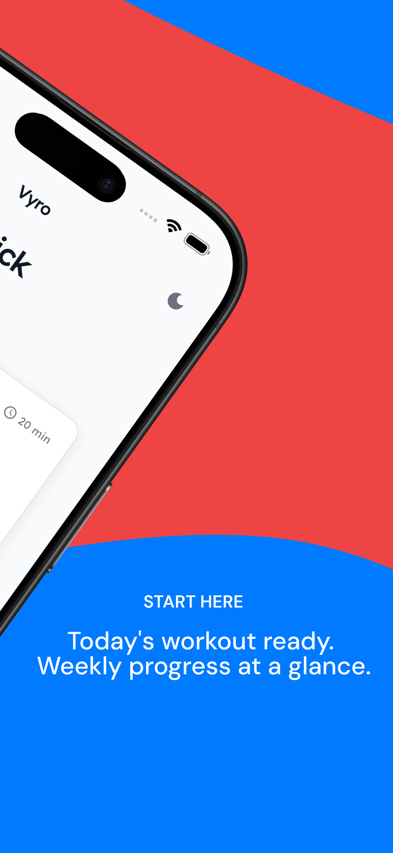 Vyro — Plan your training