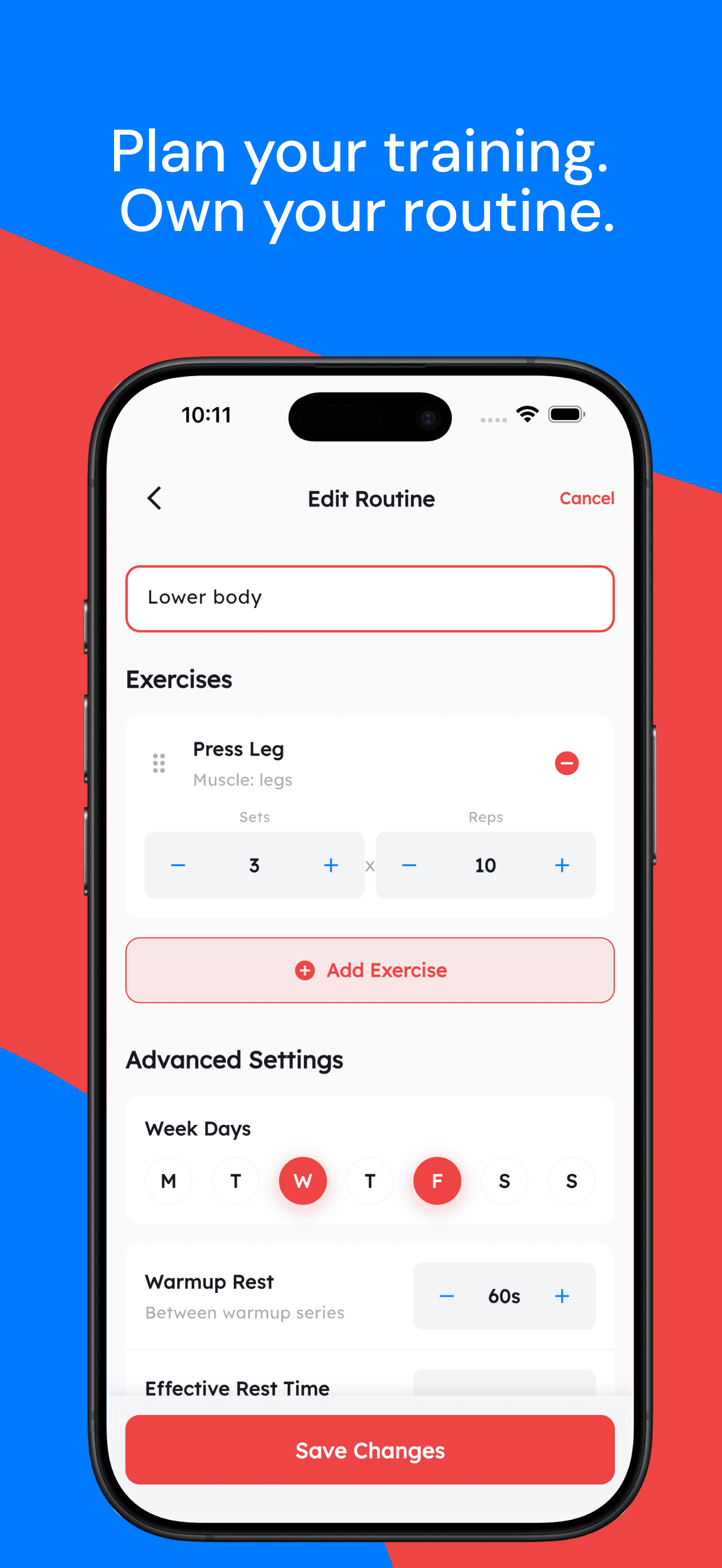 Vyro — Train with structure